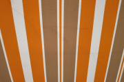 Markýza kloubová 3 x 2,5m oranžovo-šedo-bílá s montáží