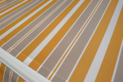 Markýza kloubová 4 x 3m oranžovo-šedo-bílá s montáží